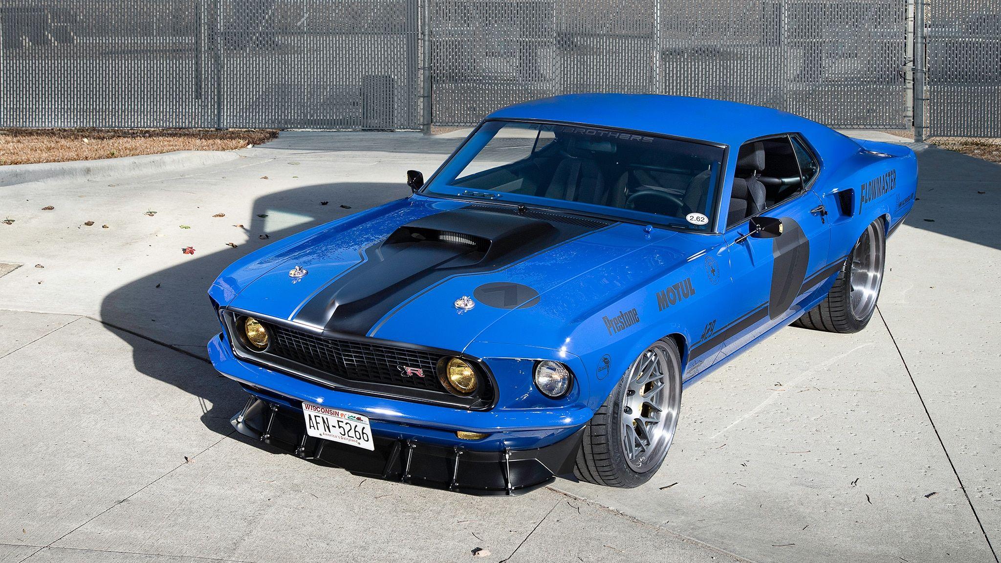 2048x1152 Ringbrothers' Kick Ass 1969 Ford Mustang Mach 1 Packs 700 HP