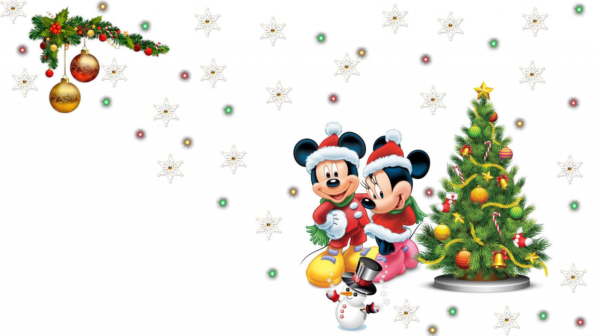 1920x1080 Mickey Christmas Wallpaper