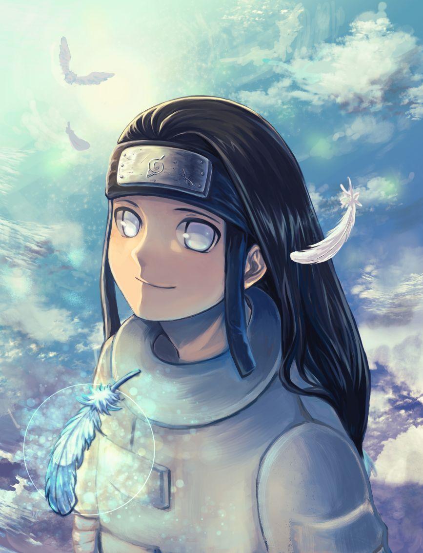 867x1133 Hyuuga Neji #feathers. Naruto shippuden anime, Wallpaper naruto