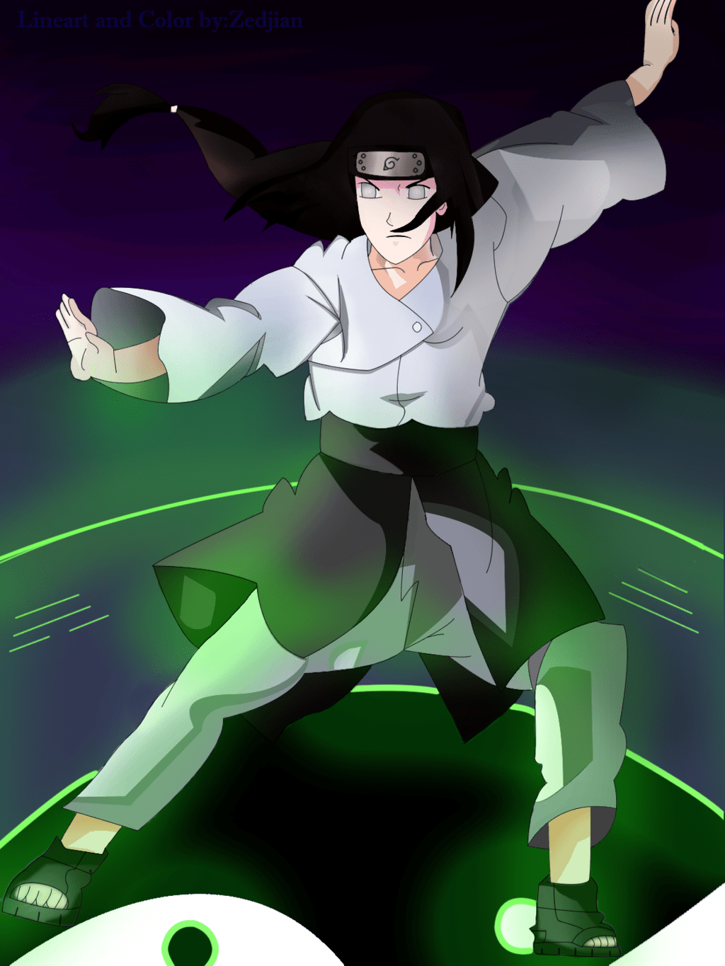 1024x1365 Hyuga Clan Background on .