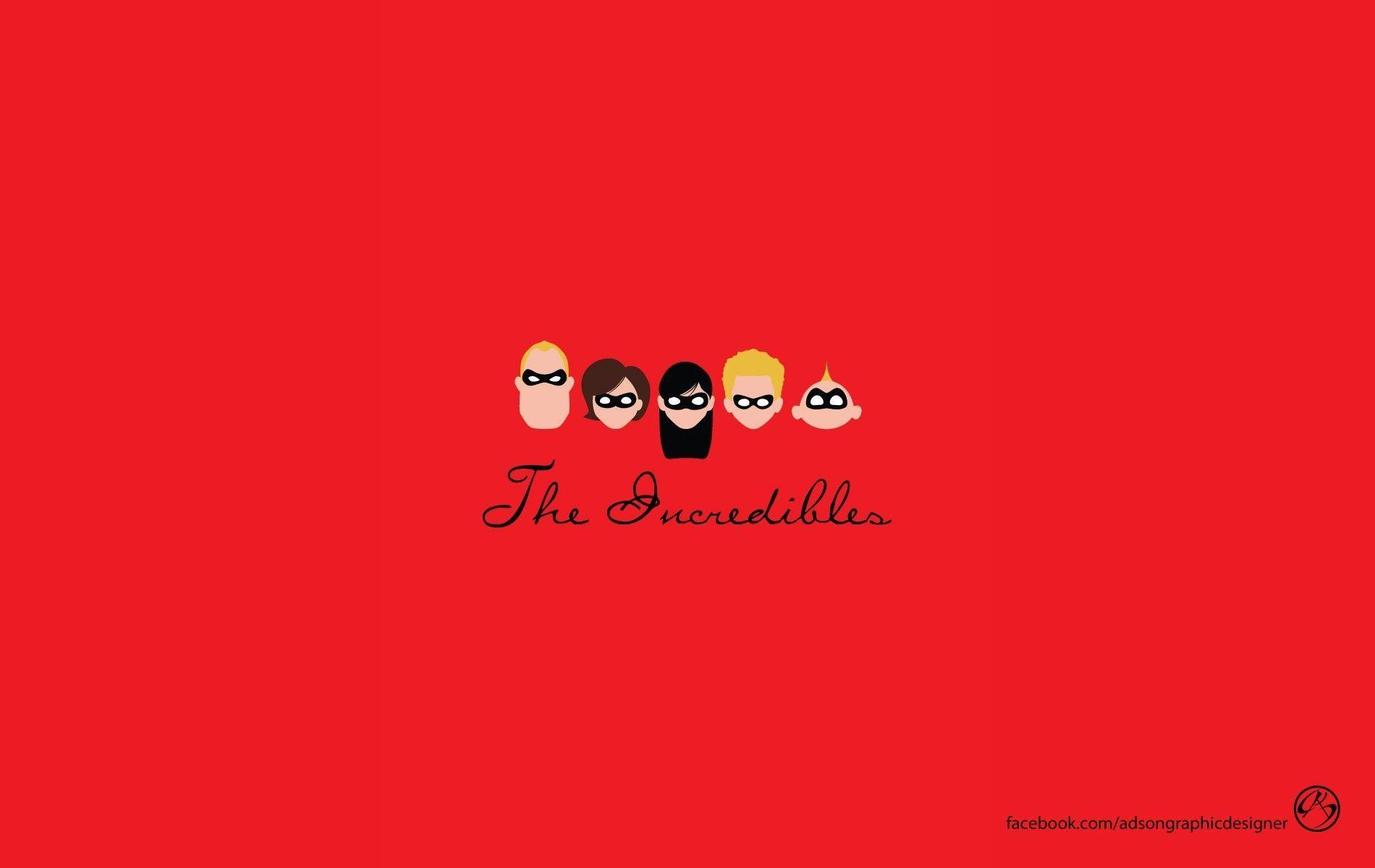 1900x1200 Pixar minimalistic animation the incredibles wallpaper. The incredibles, Incredibles wallpaper, Disney minimalist