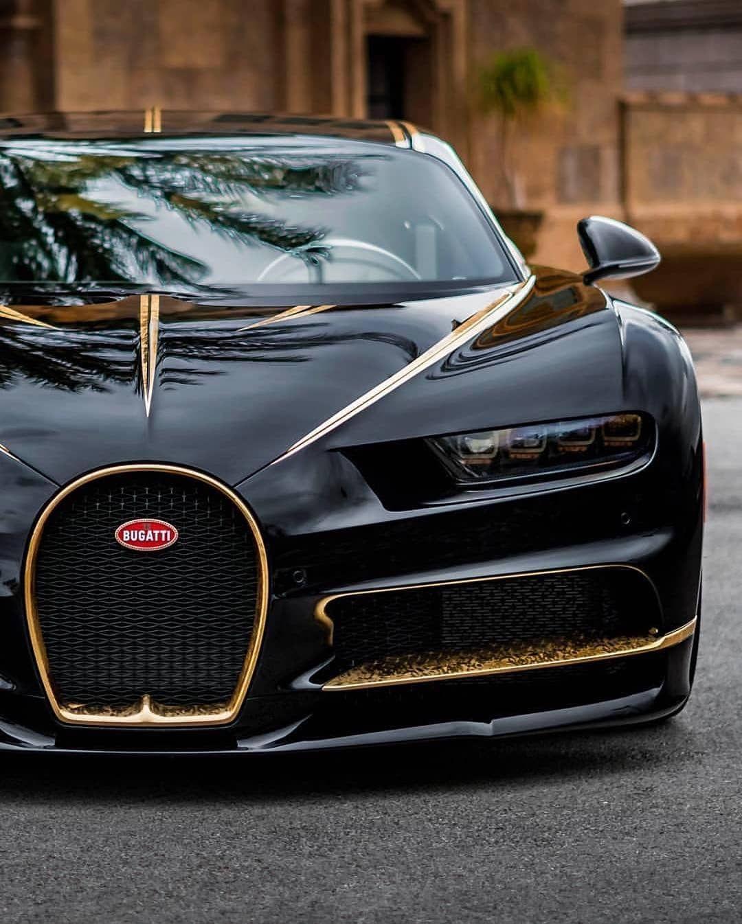 1080x1346 Black & Gold Chiron! #Bugatti #Chiron #Black #Gold. Sports car