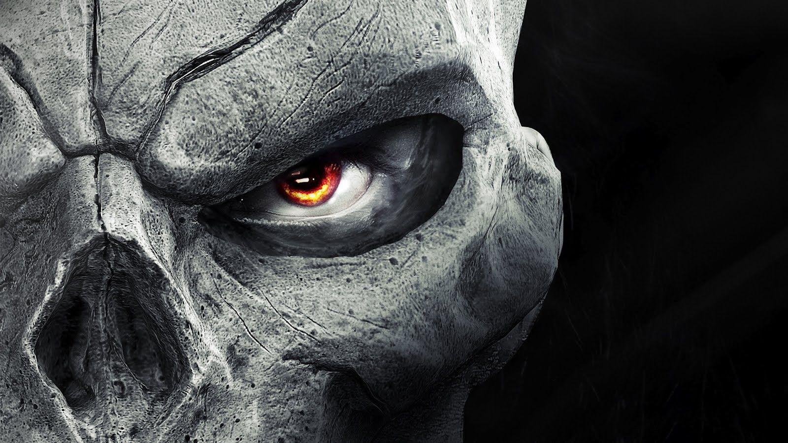1600x900 wp3114595 Ghost Wallpaper. Skull wallpaper, Scary wallpaper, Skull