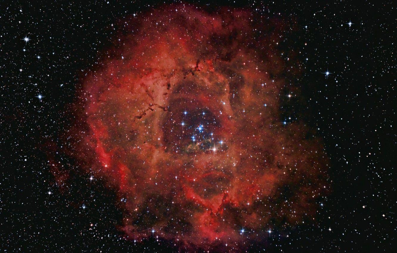 1332x850 Wallpaper NGC The Rosette Nebula, Rosette nebula image