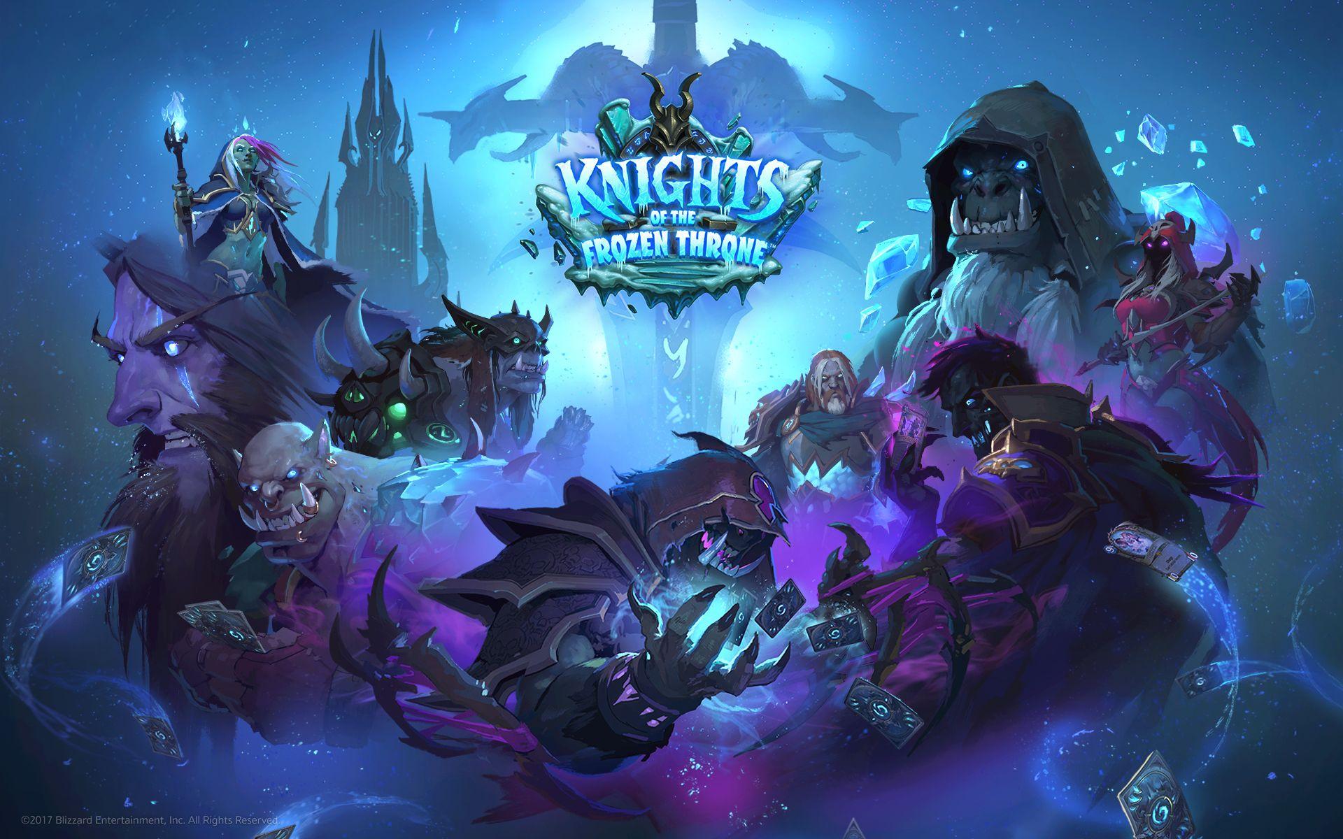 1920x1200 Free download Hearthstone Heroes of Warcraft Knights of the frozen