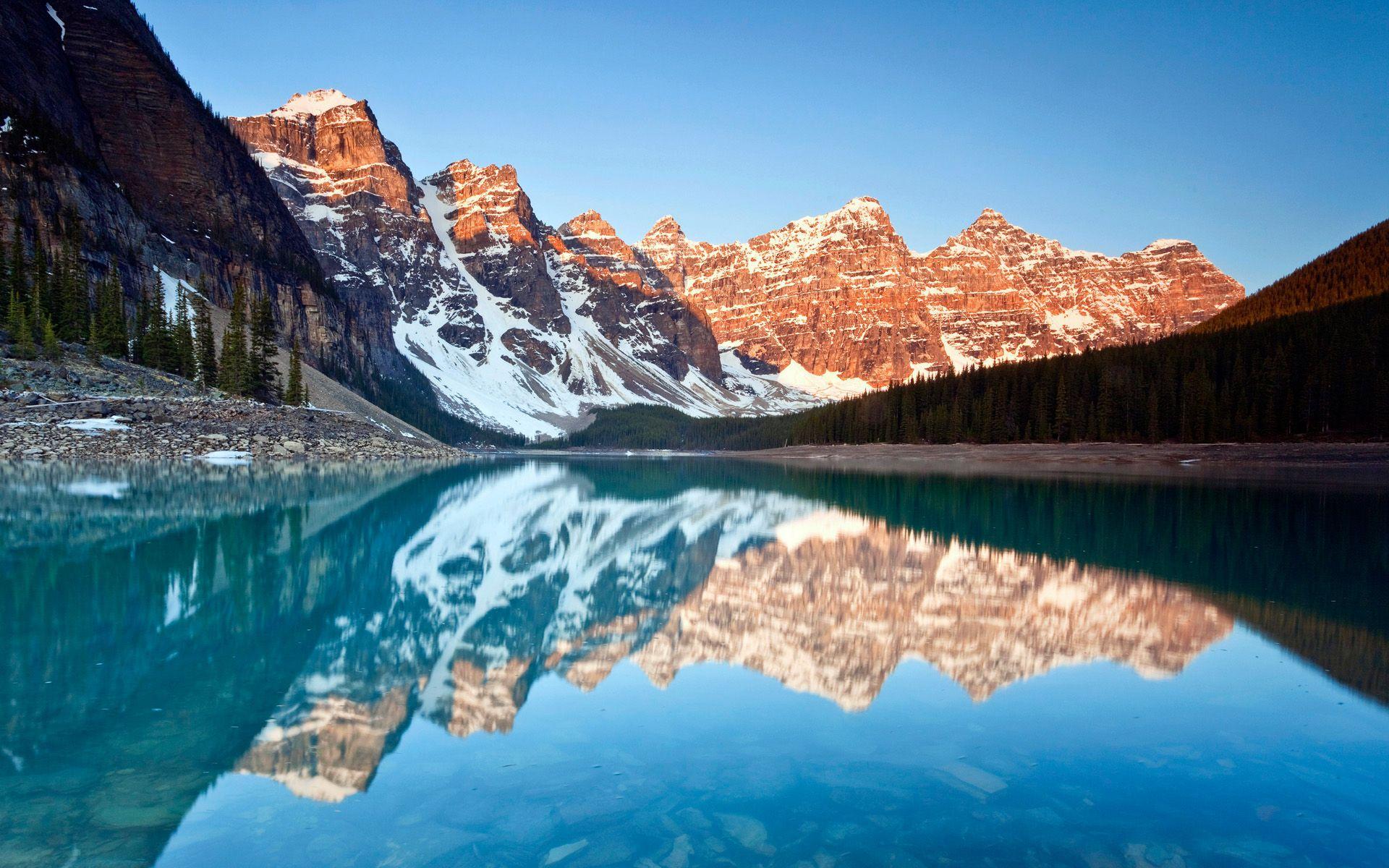1920x1200 Moraine Lake Wallpaper 1600x1200
