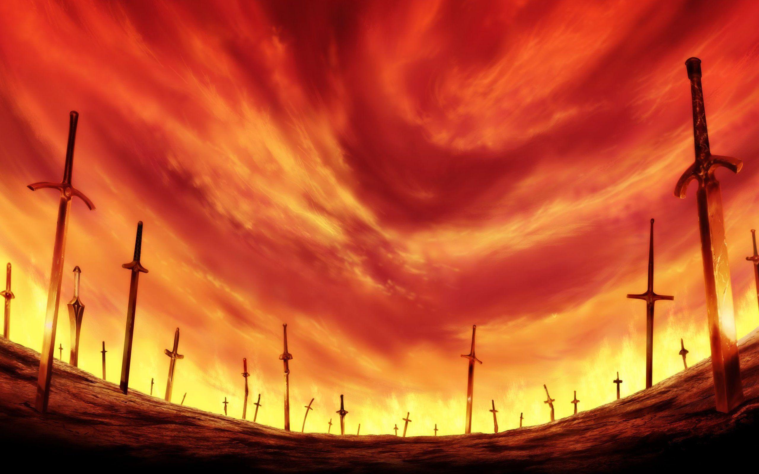 2560x1600 Sword red wallpaperx1600