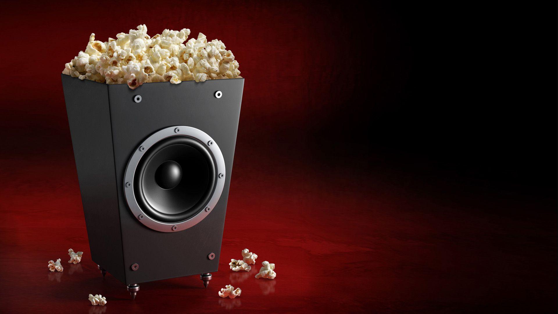 1920x1080 Free download Movies Generic Sound popcorn Home Theater Backdrops