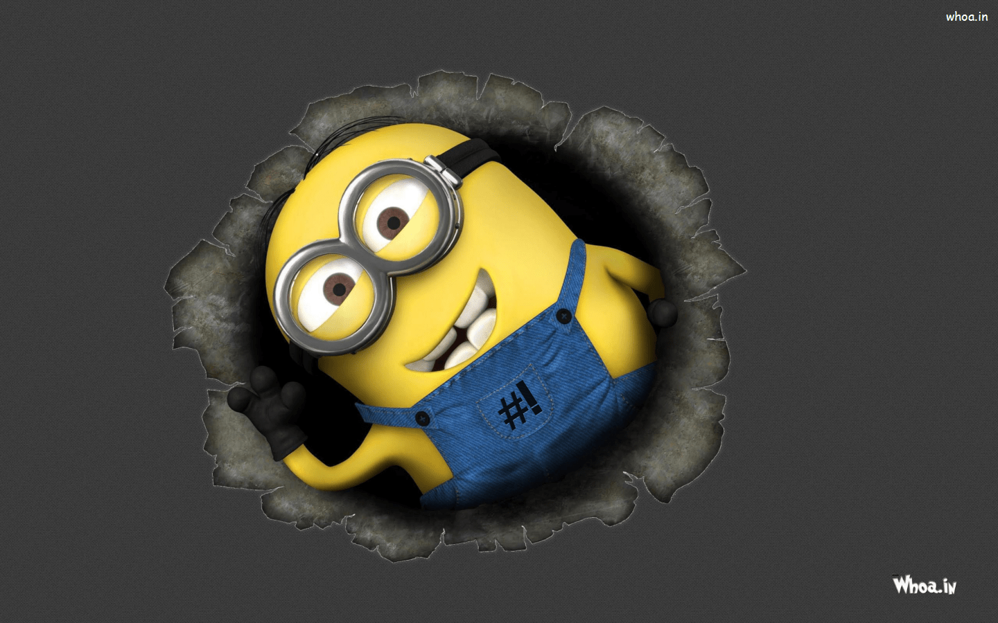 1440x900 Despicable Me Minions với nền tối Hình nền HD