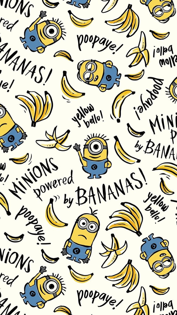 Minions Banana Wallpapers - Top Free Minions Banana Backgrounds -  WallpaperAccess