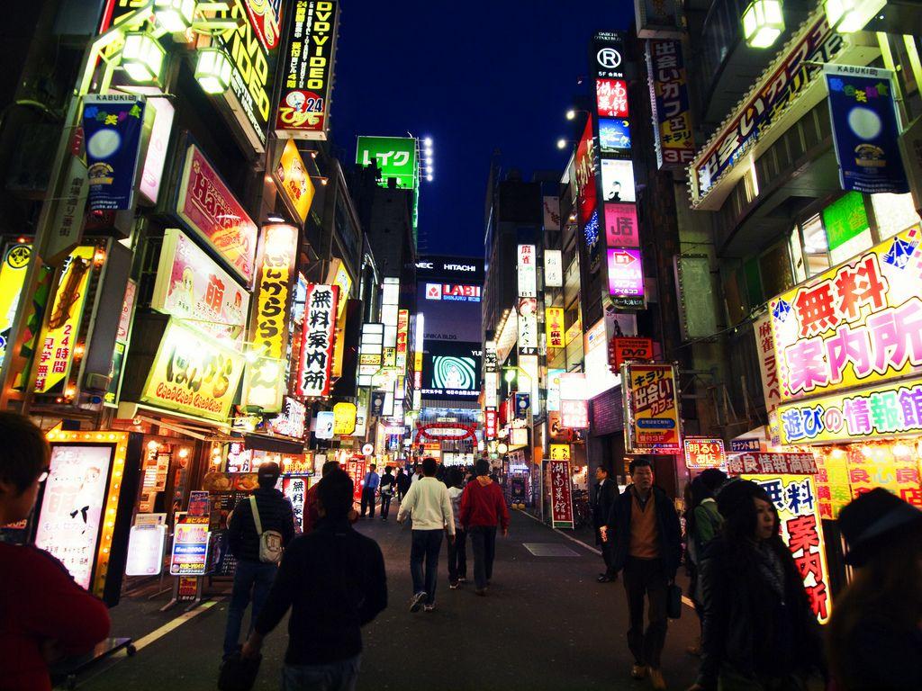 Shinjuku at Night Wallpapers - Top Free Shinjuku at Night Backgrounds ...