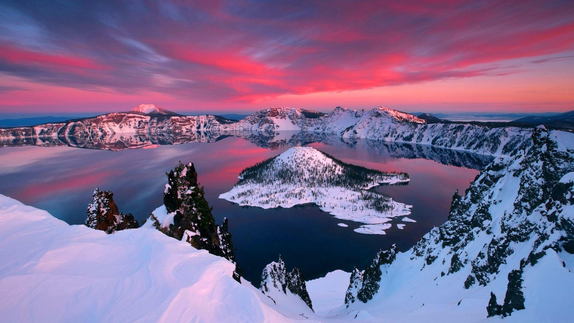 Crater Lake Wallpapers Top Free Crater Lake Backgrounds Wallpaperaccess
