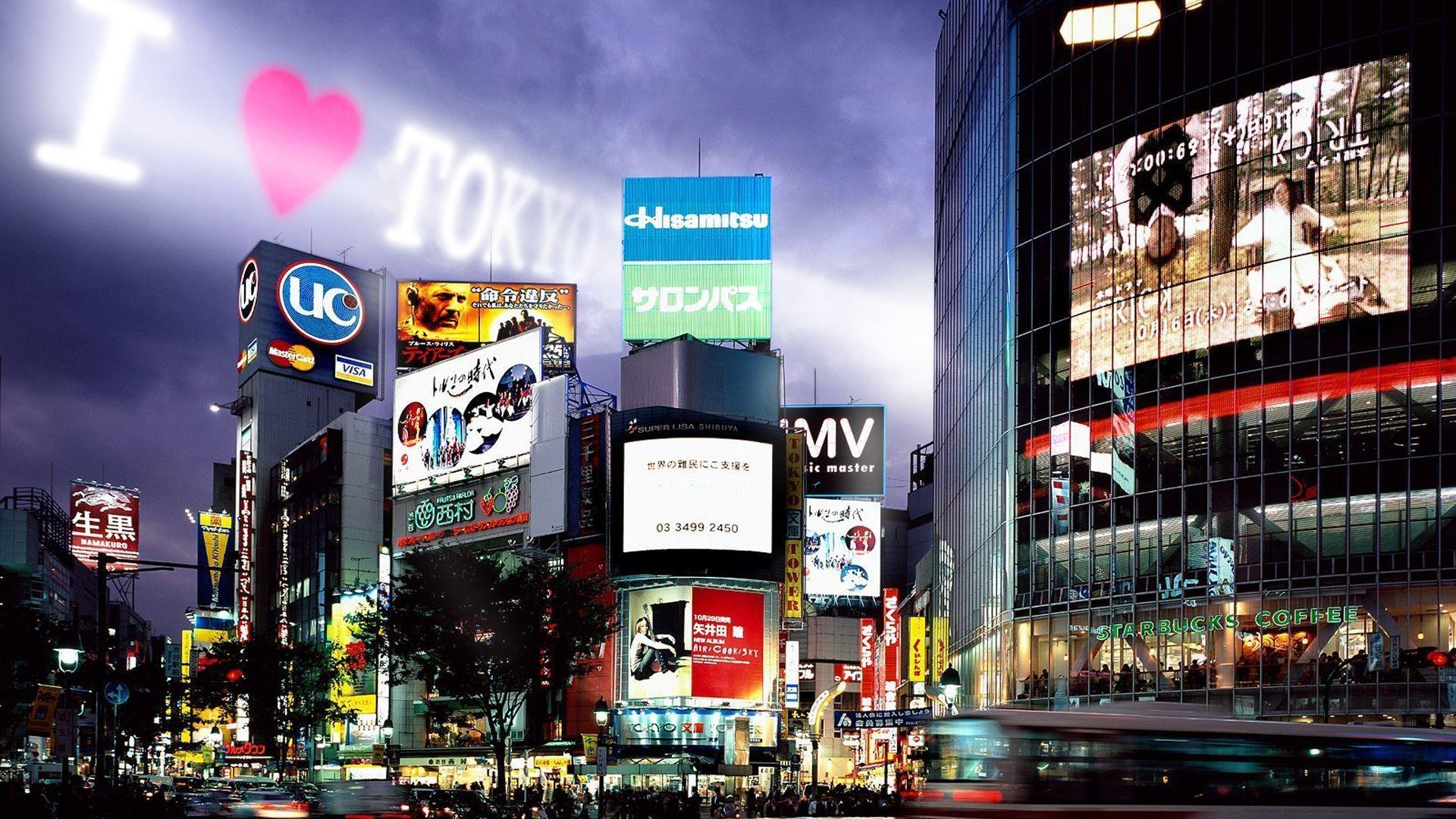 1920x1080 Tokyo Wallpaper 1920x1080