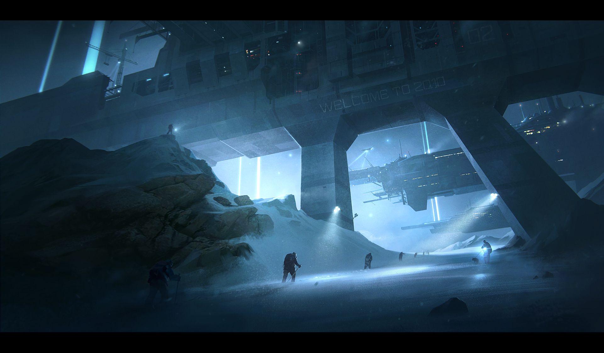 1920x1123 Sci Fi Landscape Wallpaper HD