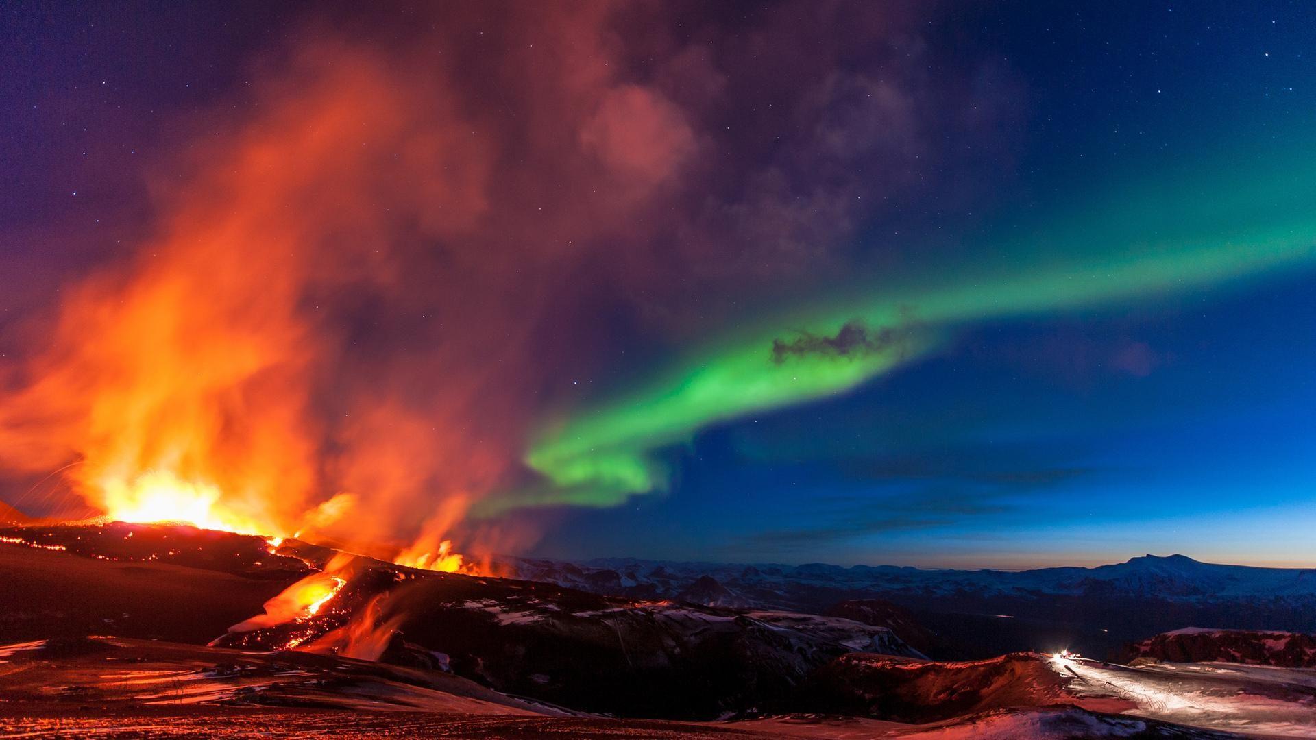 Iceland Volcano Wallpapers - Top Free Iceland Volcano Backgrounds ...