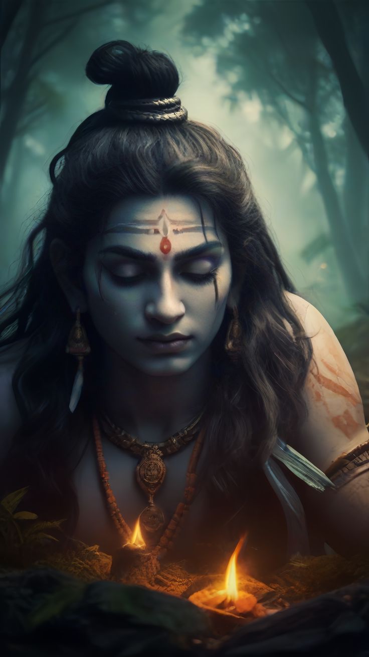 736x1308 Goddess Durga Statue. Ram shiva wallpaper, Sivan photo HD wallpaper dark, Lord ram HD wallpaper