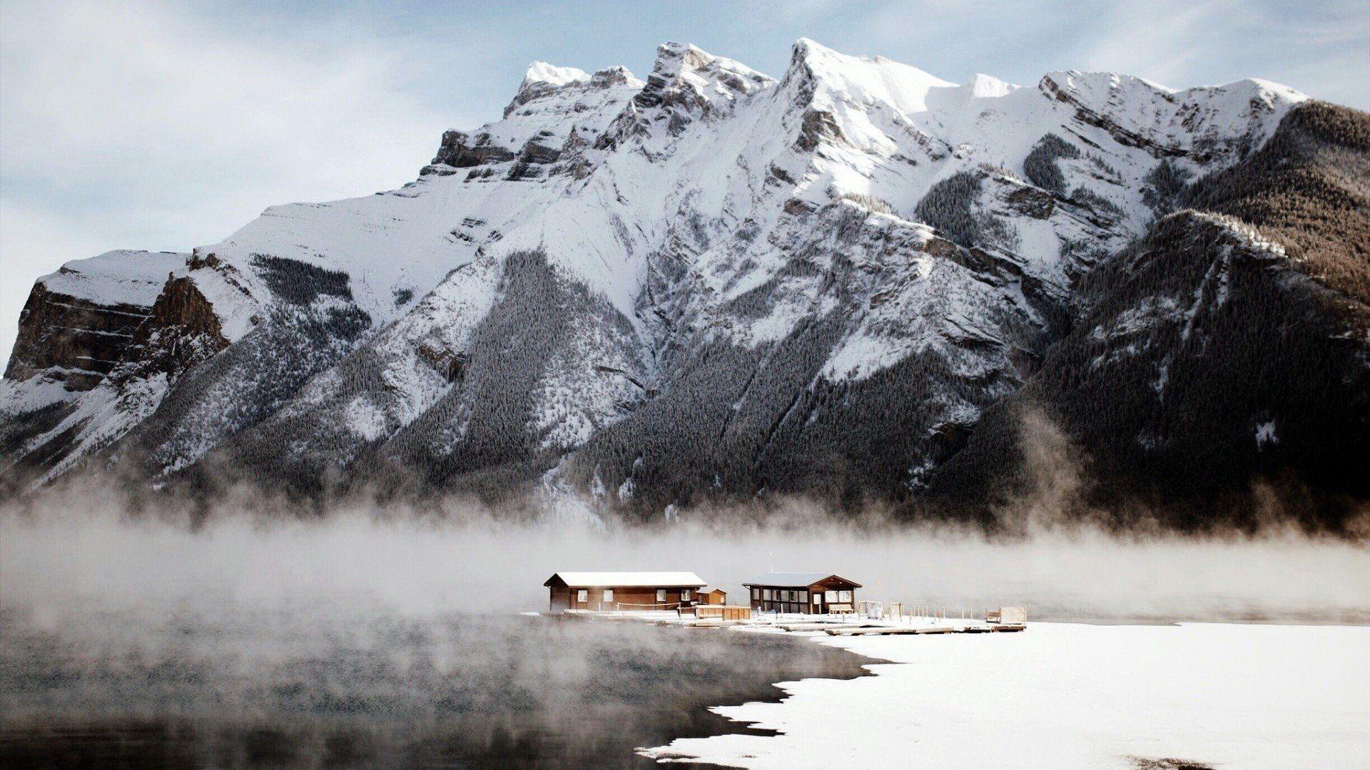 1920x1080 Canada, Mountains, Snow, Winter, Nature, Landscape HD Wallpaper / Desktop and Mobile Image & Photo