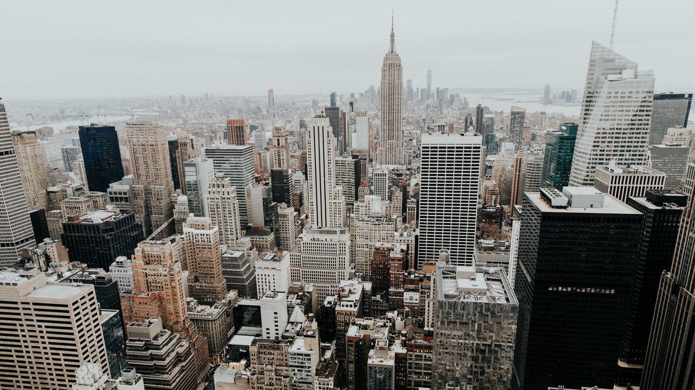 1366x768 Download wallpaper 1366x768 new york, usa, skyscrapers, buildings