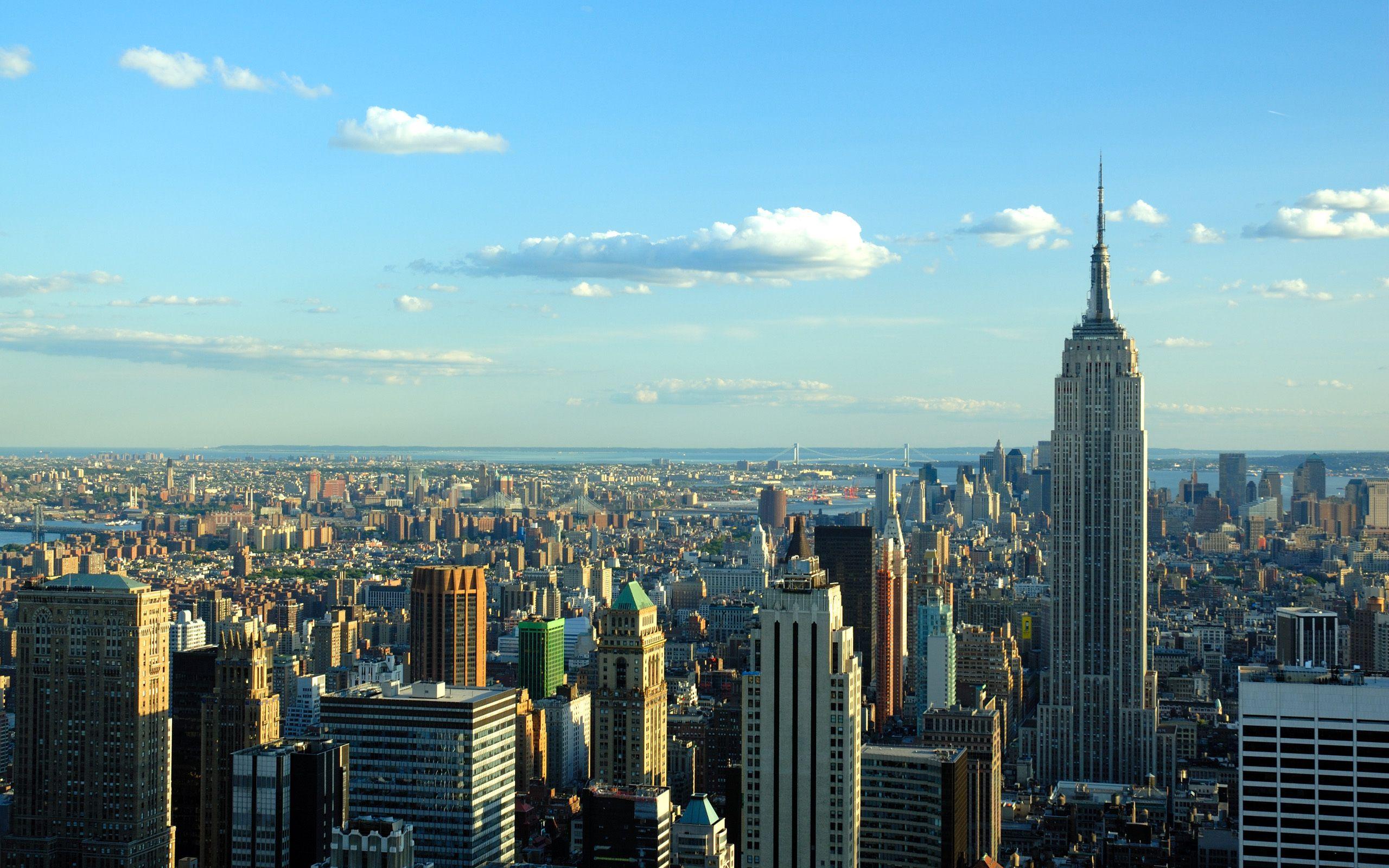 2560x1600 Free download New York City Skyline Desktop Background 7776