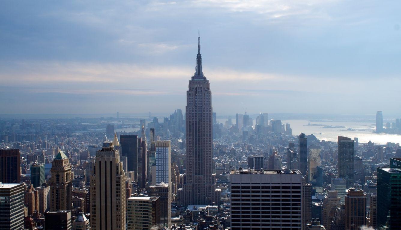 1336x768 new york, city, winter HD Laptop Wallpaper, HD City 4K