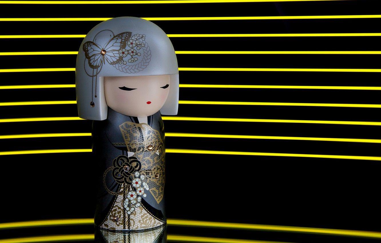 1332x850 Wallpaper doll, Japanese, Kokeshi, Kokeshi image for desktop, section разное