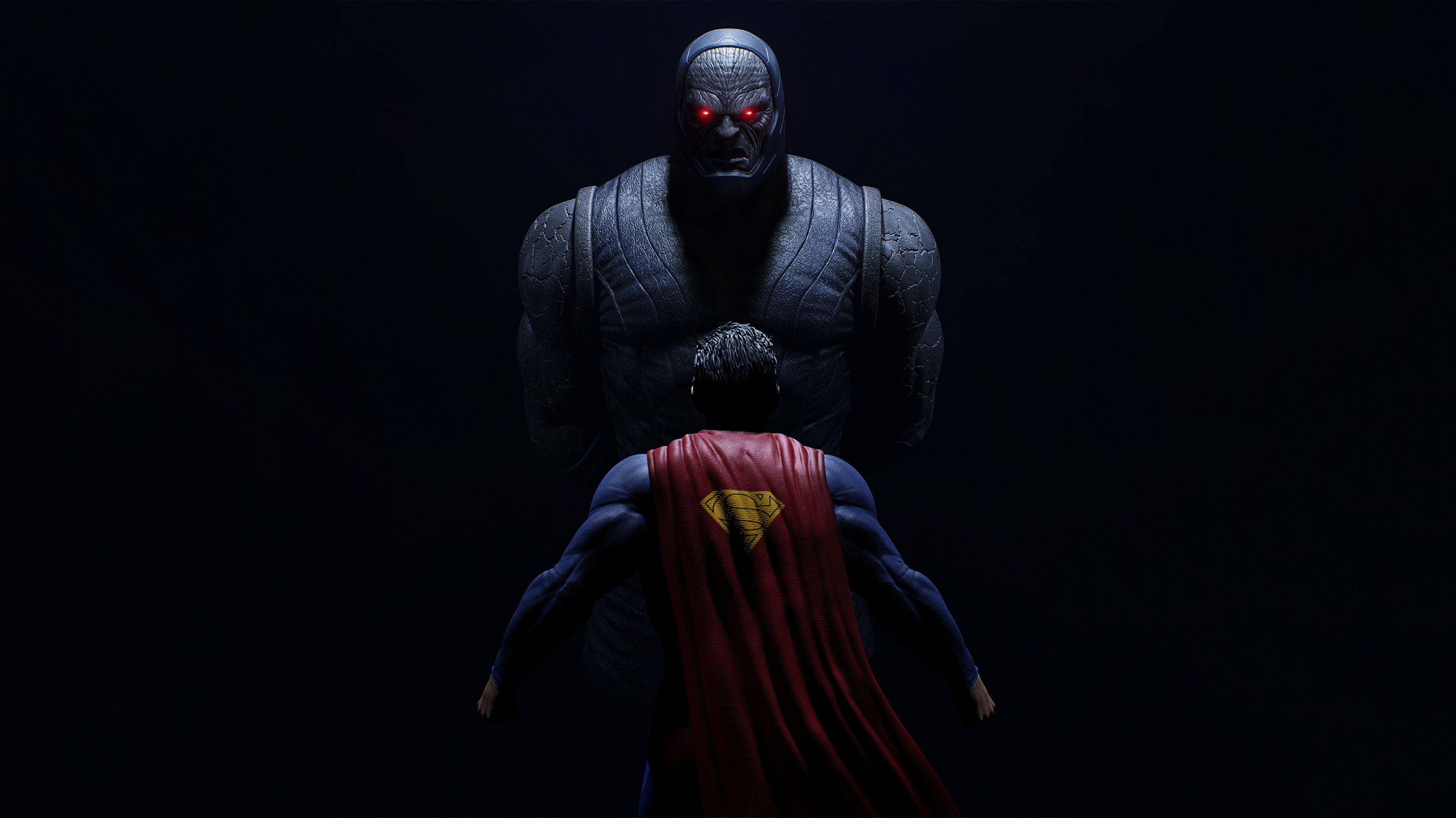 3840x2160 Darkseid Vs Superman iPad Air HD 4k Wallpaper, Image