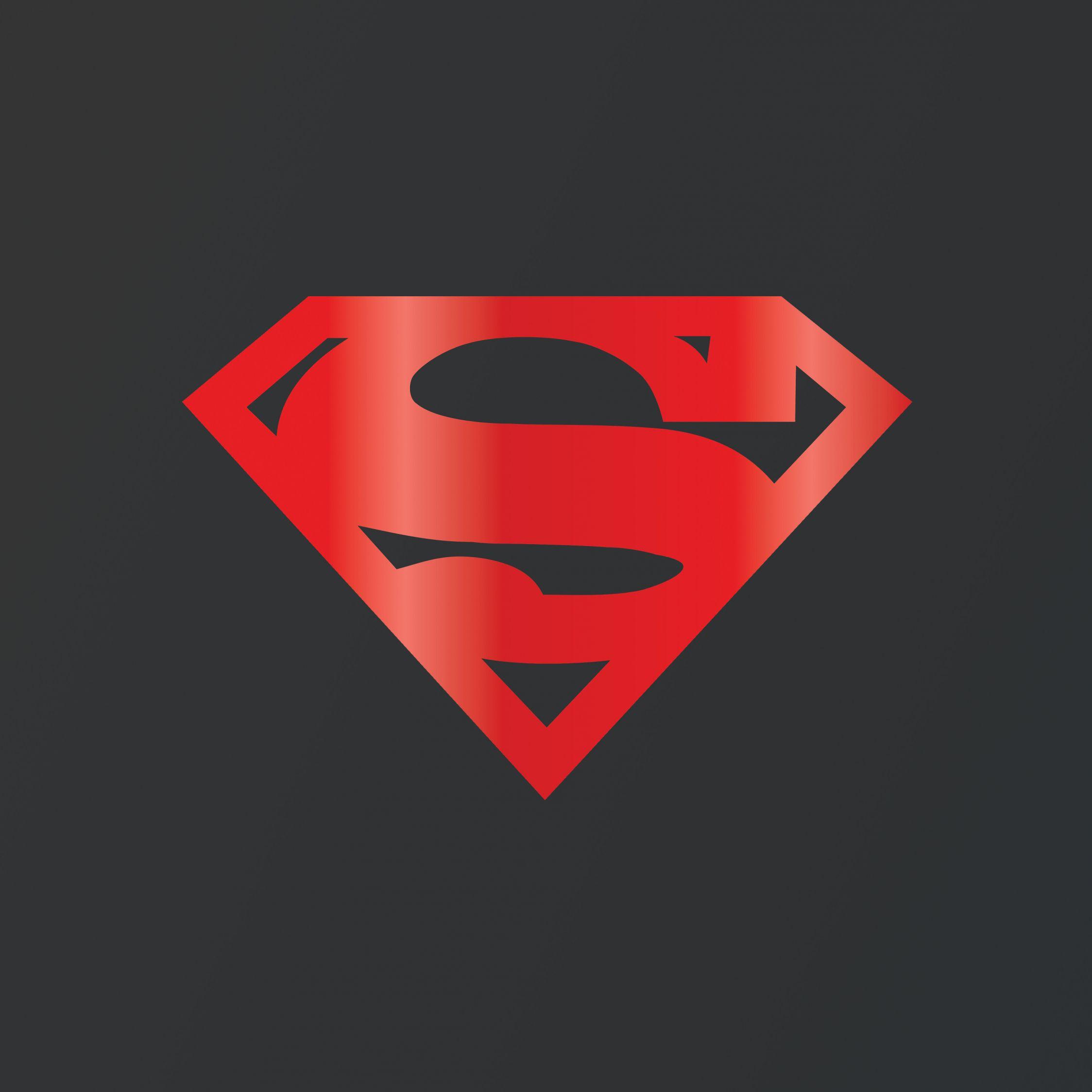 2248x2248 Download 2248x2248 wallpaper superman, logo, minimal, dc superhero