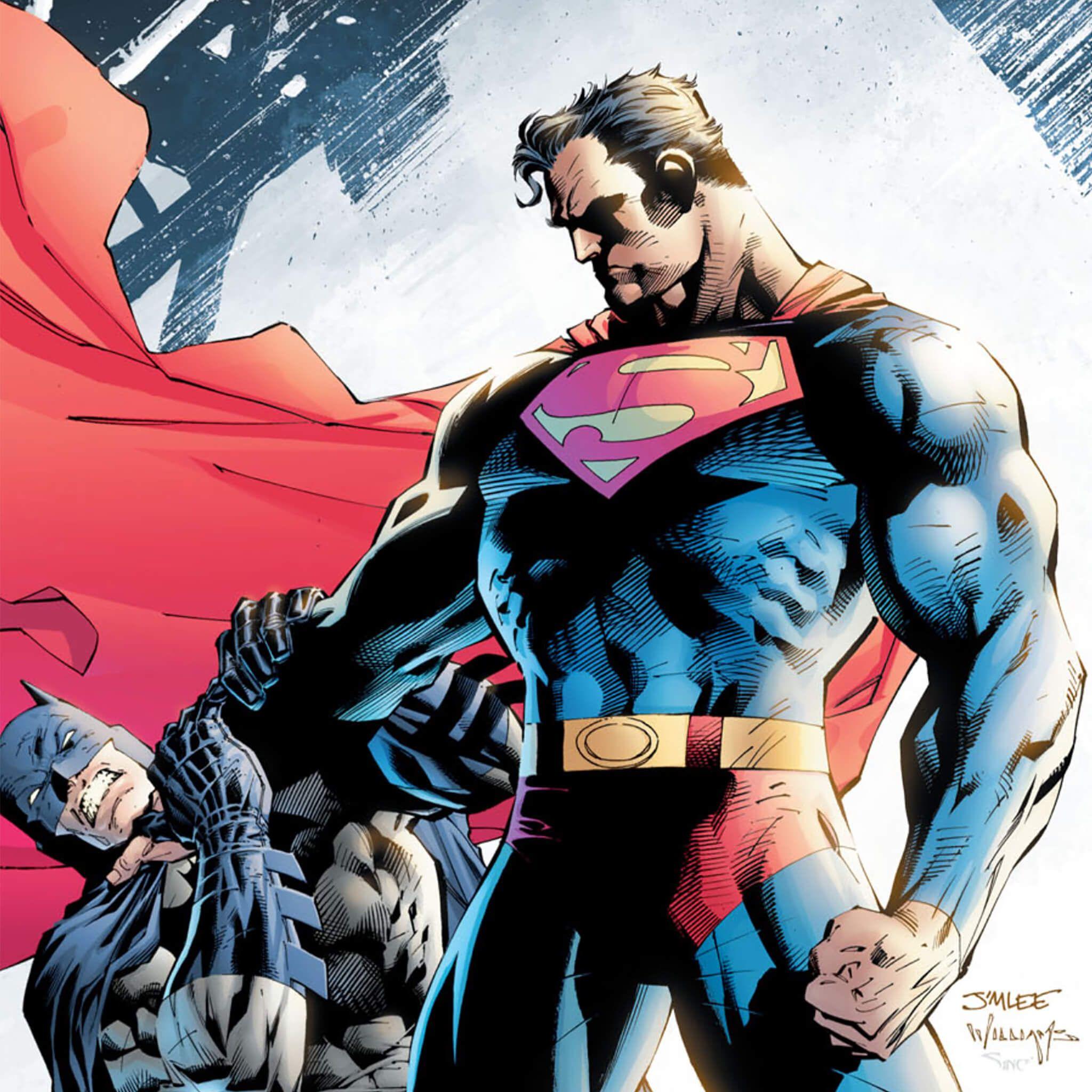 2048x2048 Superman Ios Wallpaper Ipad Laser Time 1