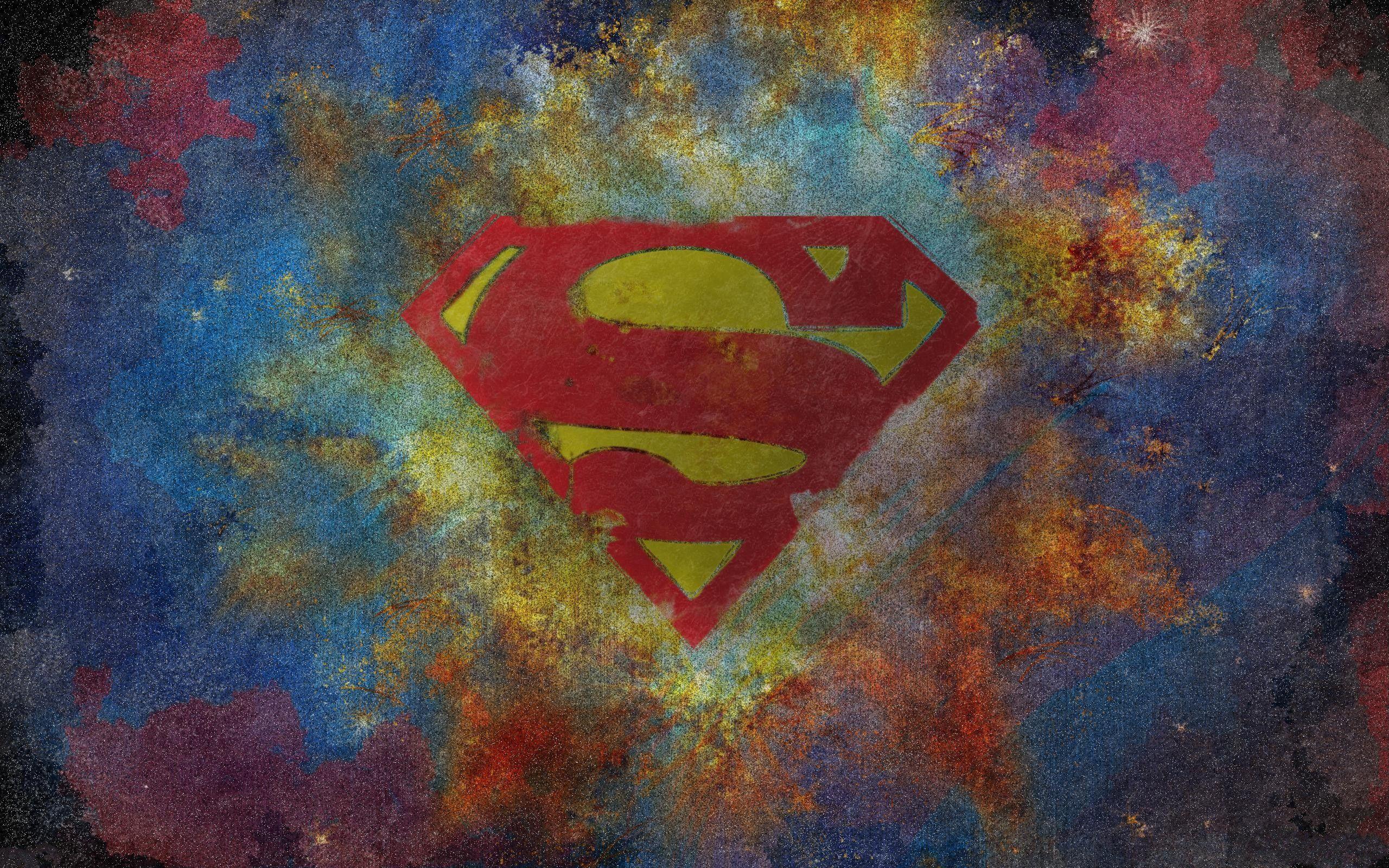 2560x1600 Free Superman Logo iPad Photo HD Wallpaper Background Photo