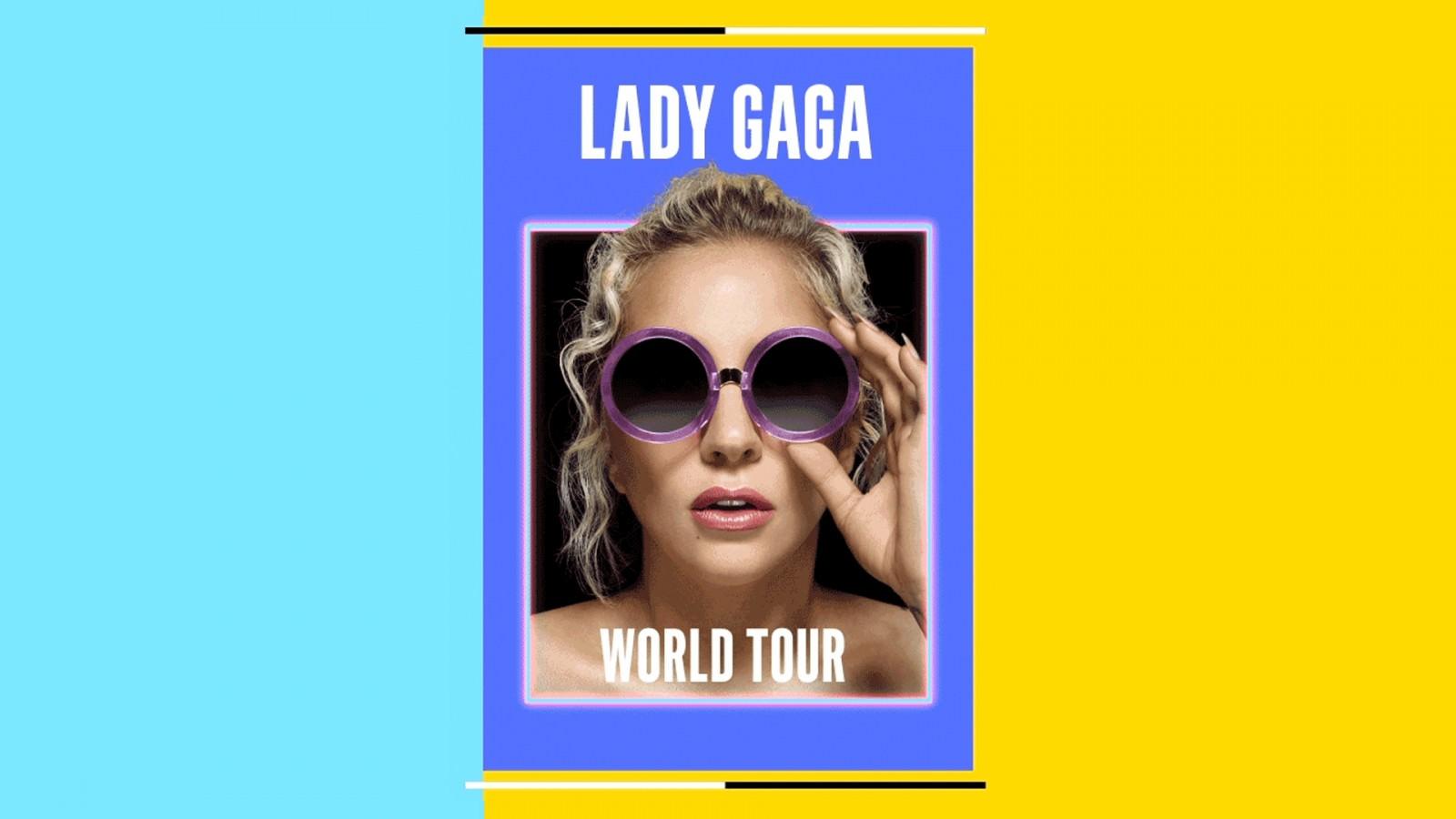 1600x900 Lady Gaga World Tour (Section Row 2) (SOLD)