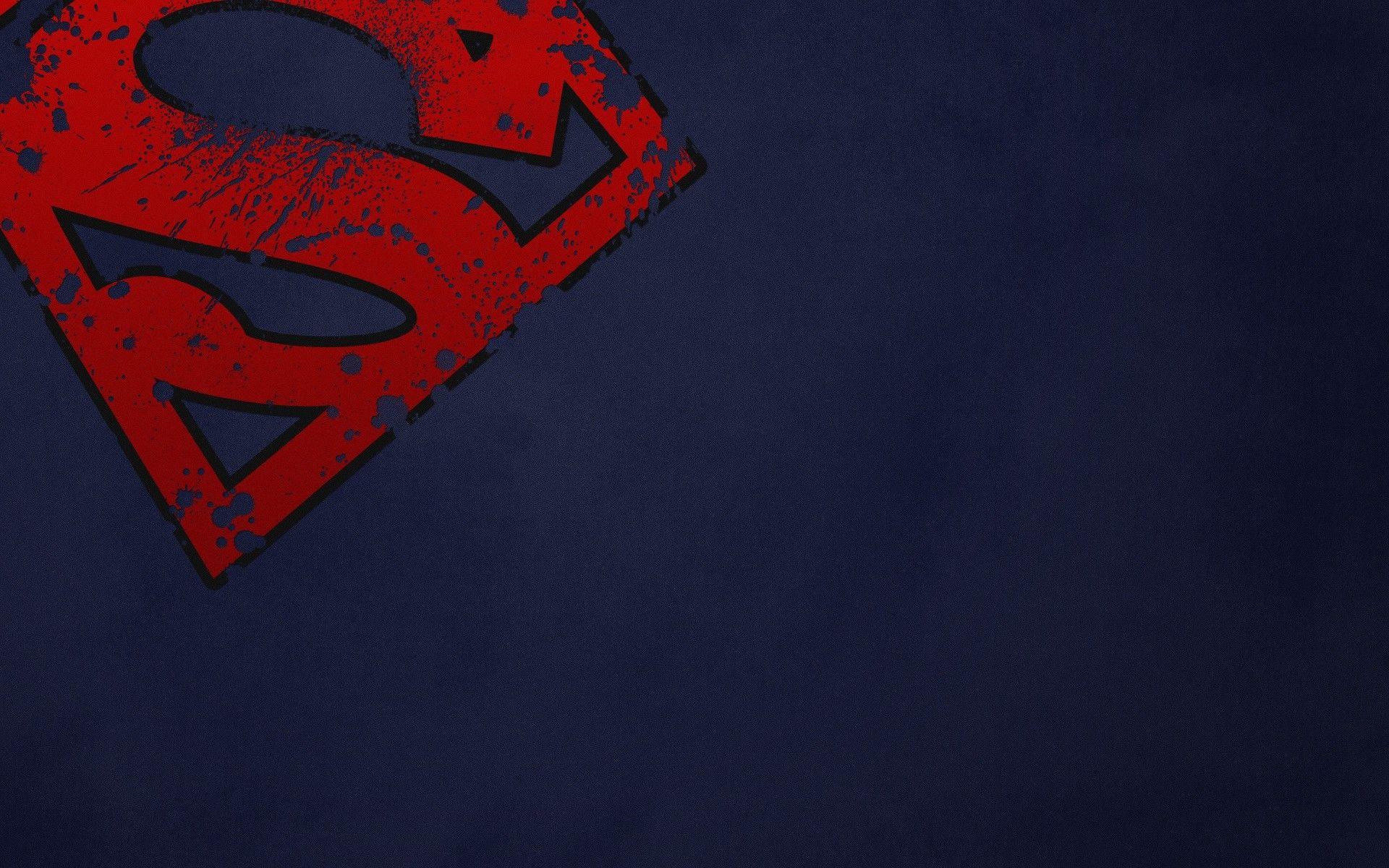 1920x1200 Wallpaper of Superman Logo