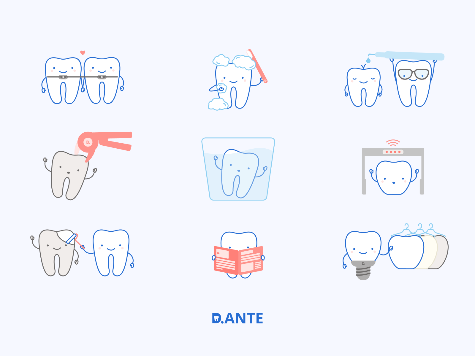 1600x1200 cute teeth for d.ante dental clinic