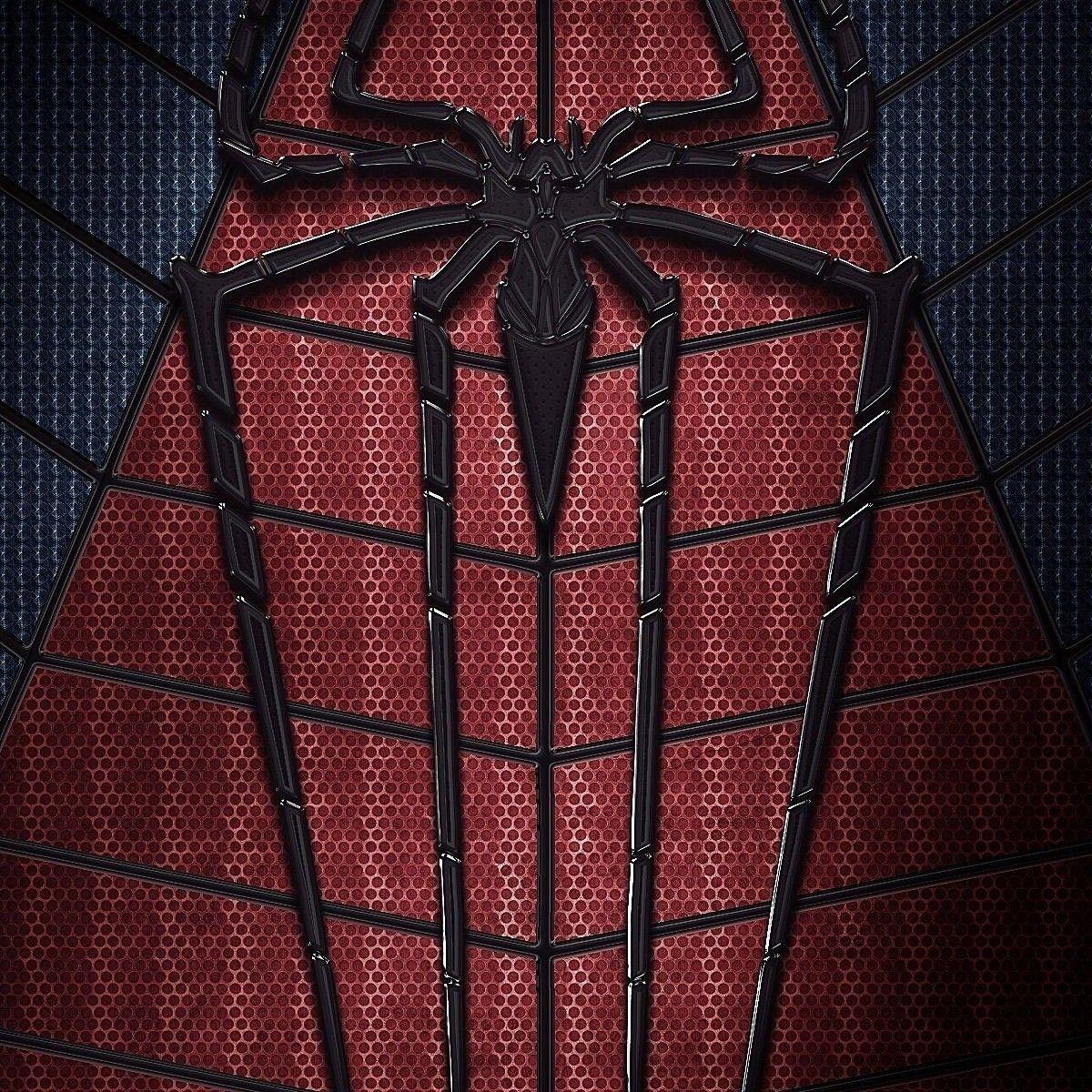 1200x1200 amazing spider man costume mobile wallpaper