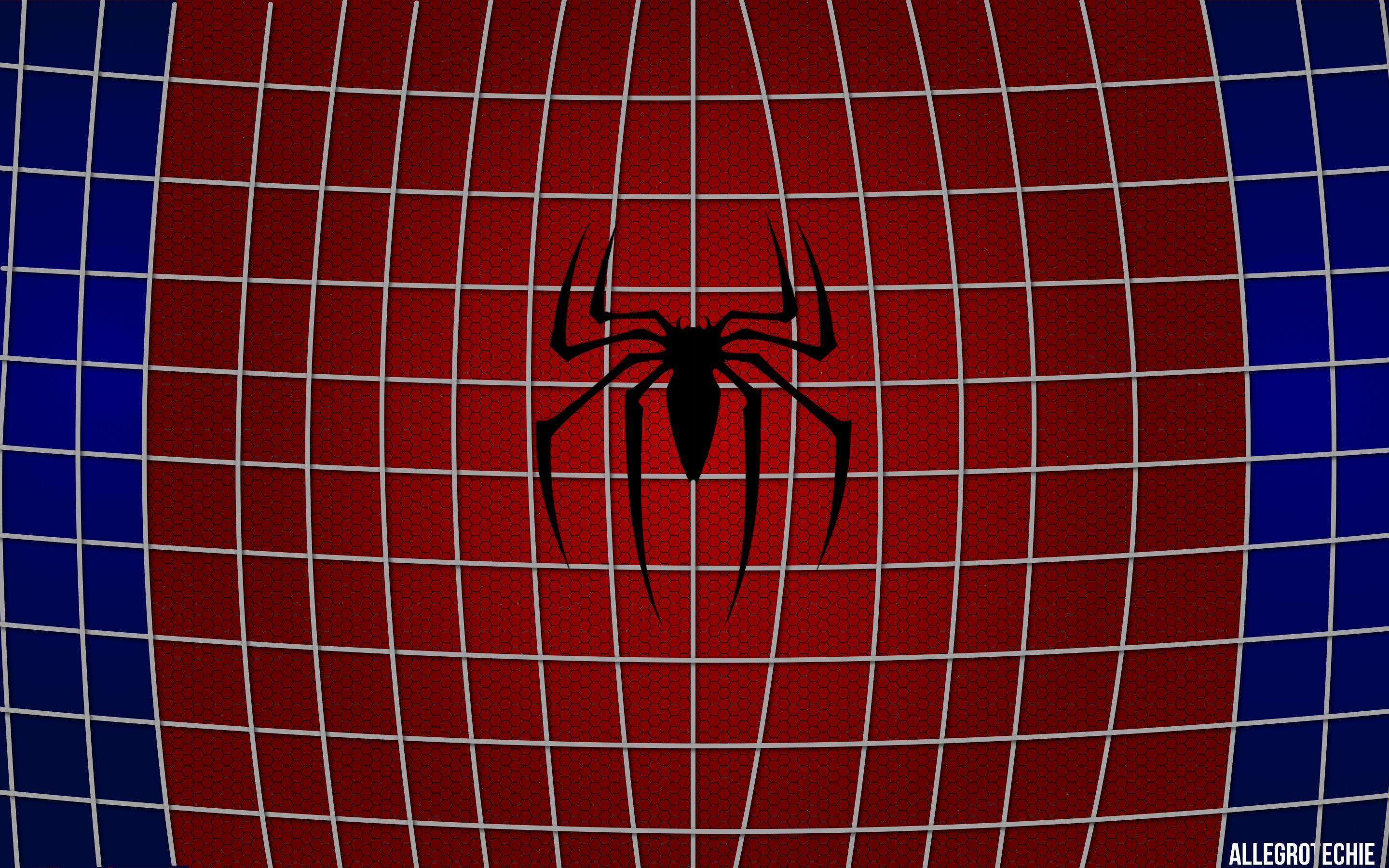 2880x1800 spiderman suit pattern wallpaper