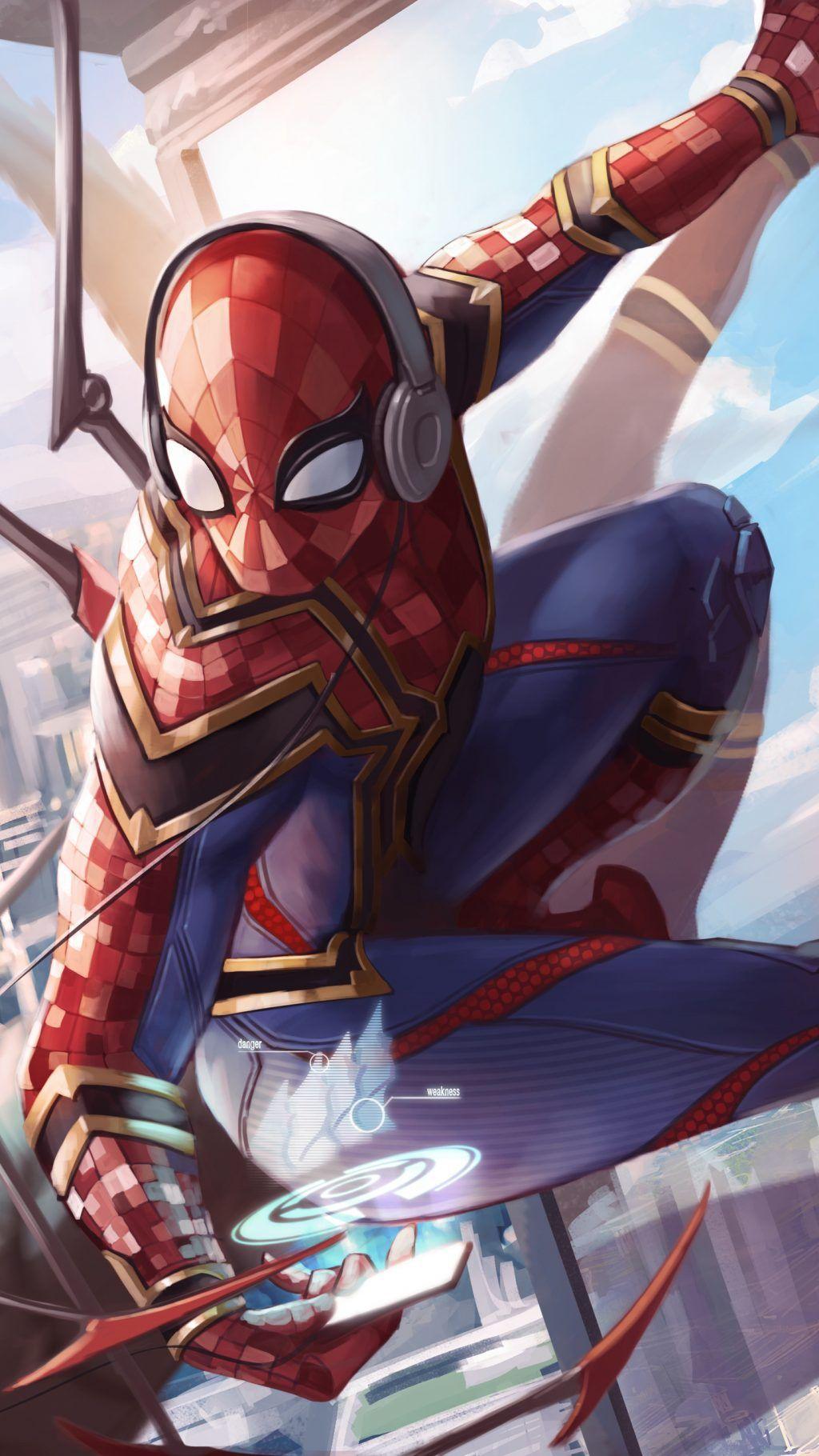 1024x1820 Top Spiderman Wallpaper Far From Home, Into the Spider