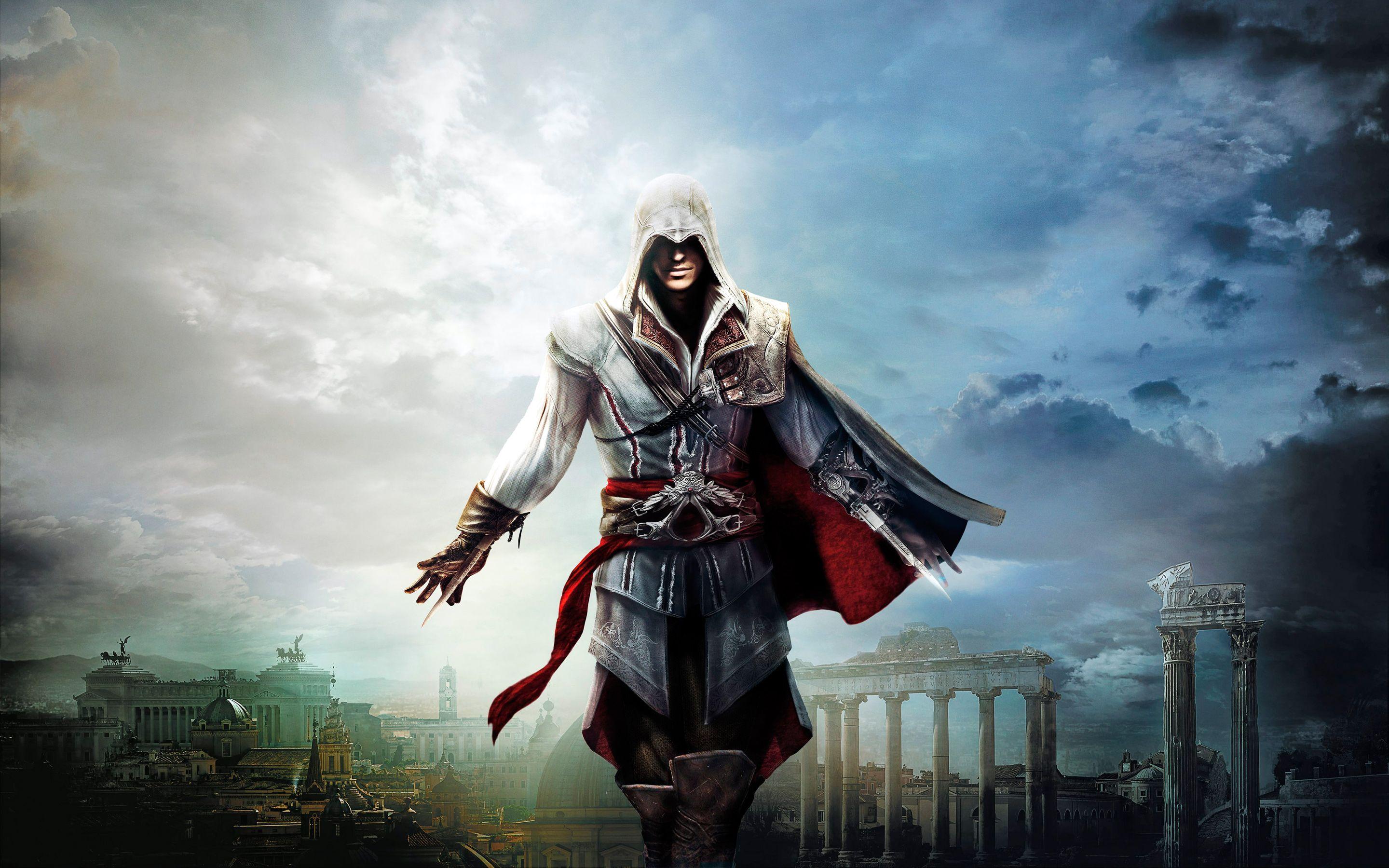 2880x1800 Ezio Assassins Creed Hình nền 4K của bộ sưu tập Ezio.  HD