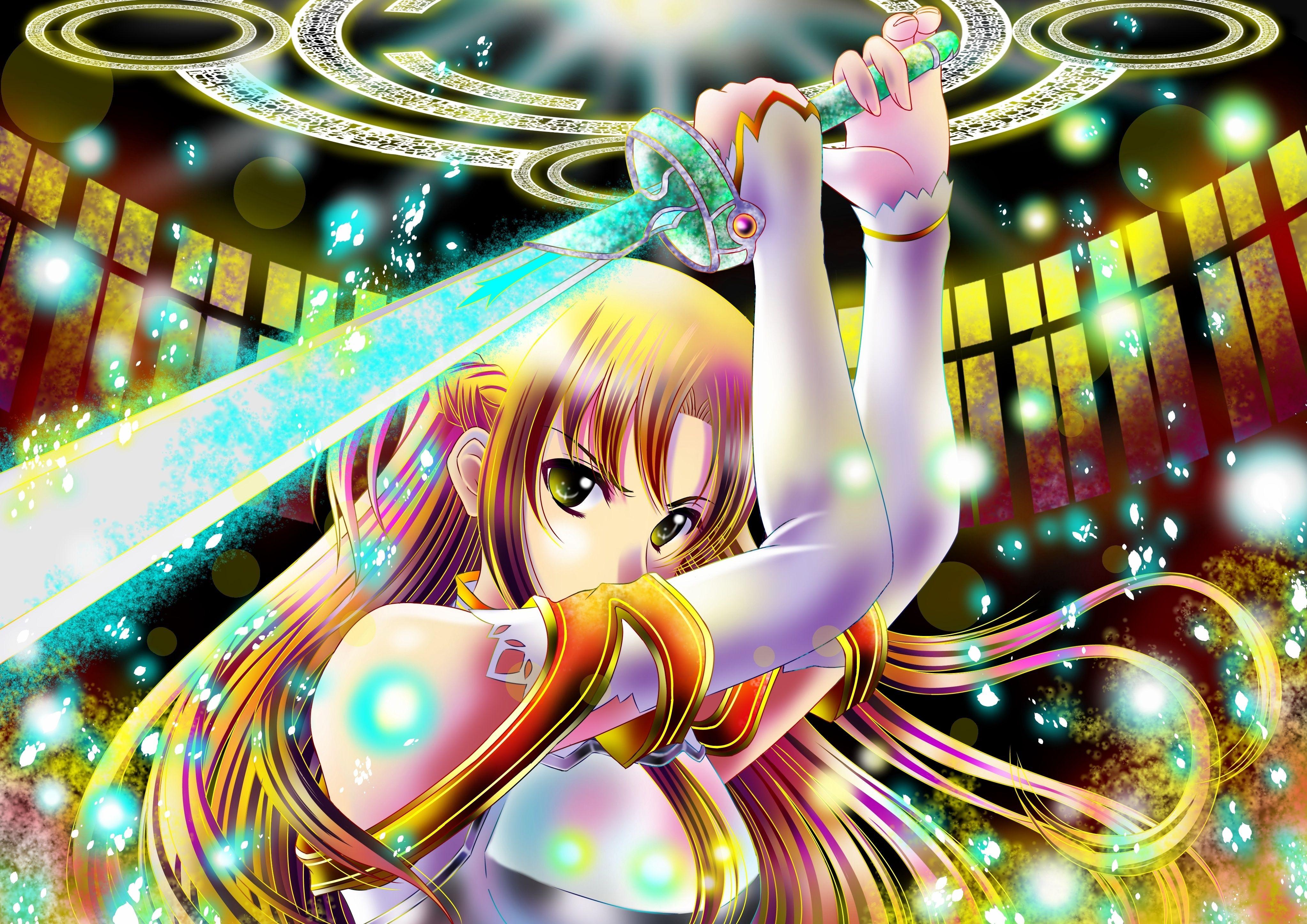 4091x2894 4K Ultra HD Asuna Yuuki Wallpaper and Background Image