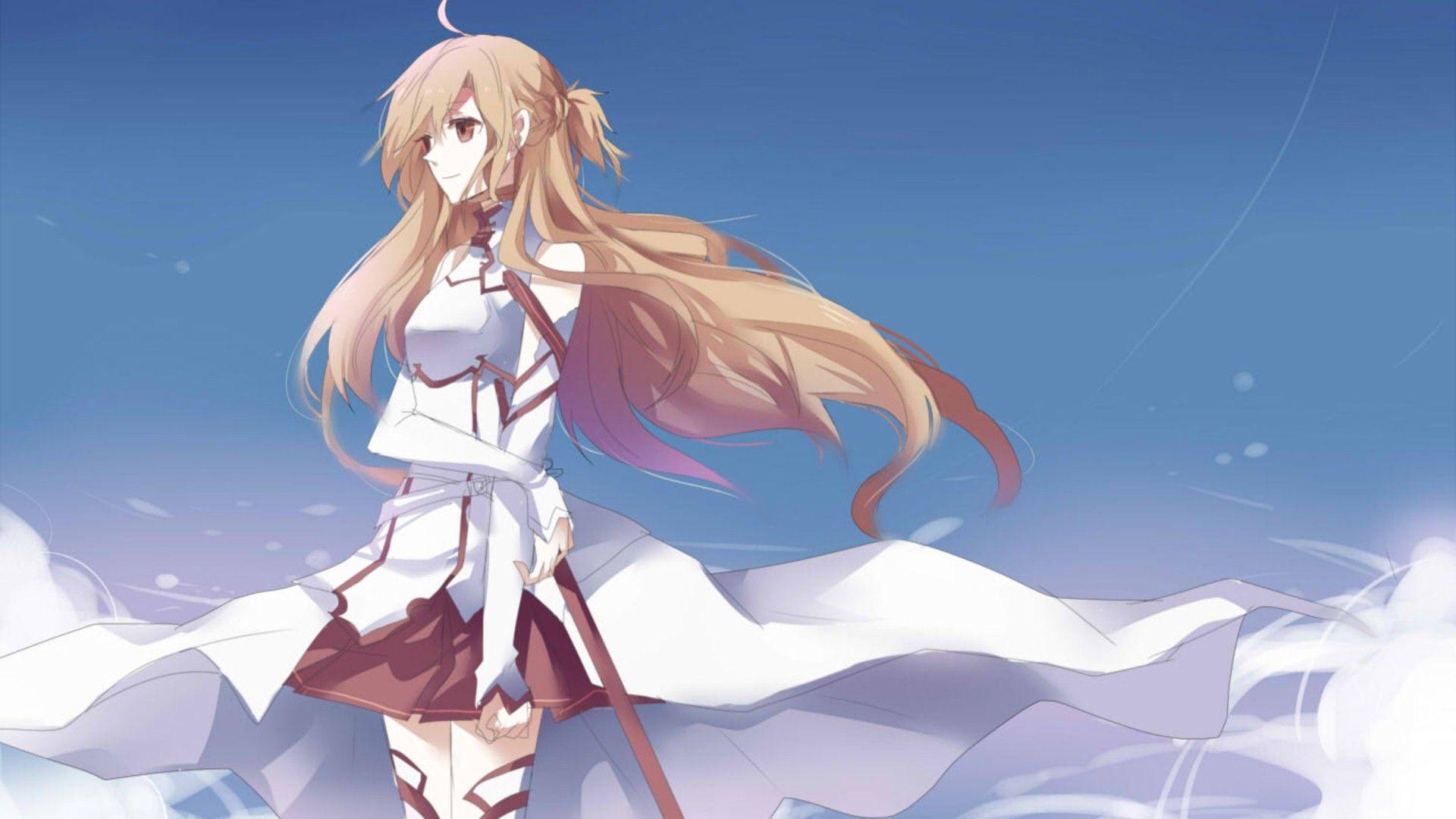 1920x1080 Asuna Yuuki Sad