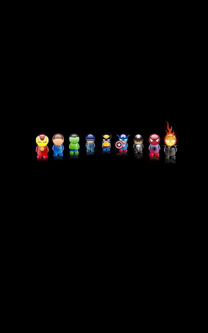 728x1165 Marvel Chibi Wallpaper iPhone