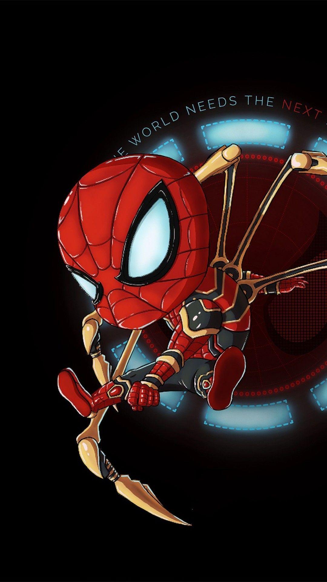 1080x1920 Chibi Iron Spider Man