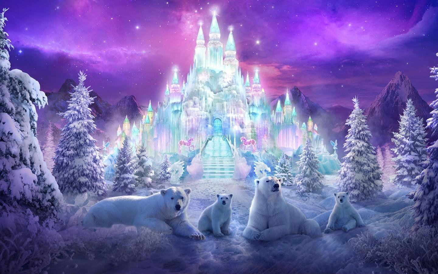 1440x900 Free download Cool winter art wallpaper 1600x900 desktop