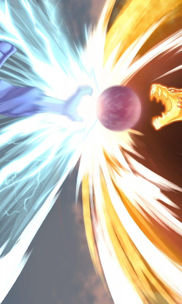 768x1280 Kurama Vs Susanoo HD Wallpaper 768x1280 Wallpaper