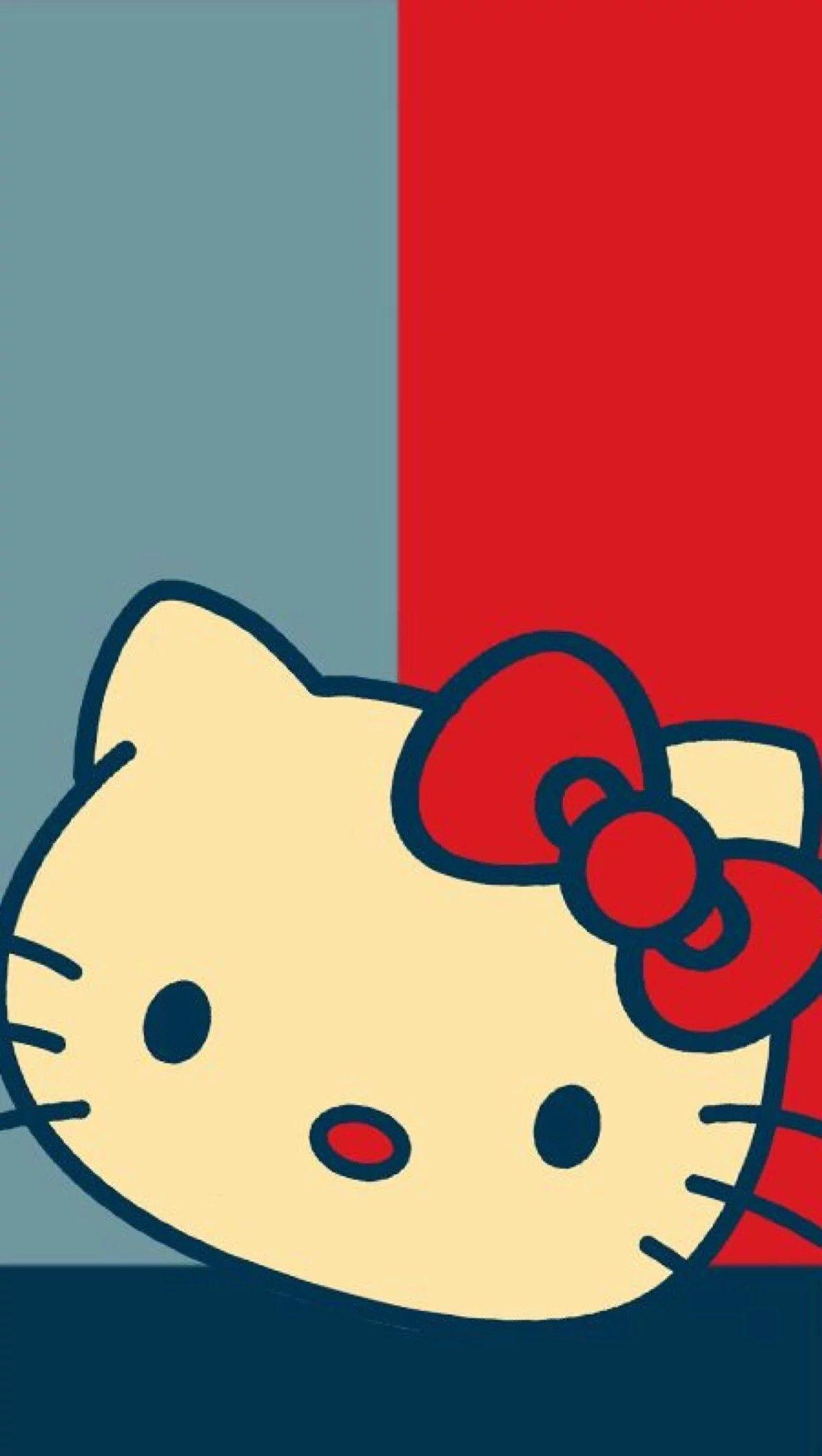 Hello Kitty Face iPhone Wallpapers - Top Free Hello Kitty Face iPhone  Backgrounds - WallpaperAccess