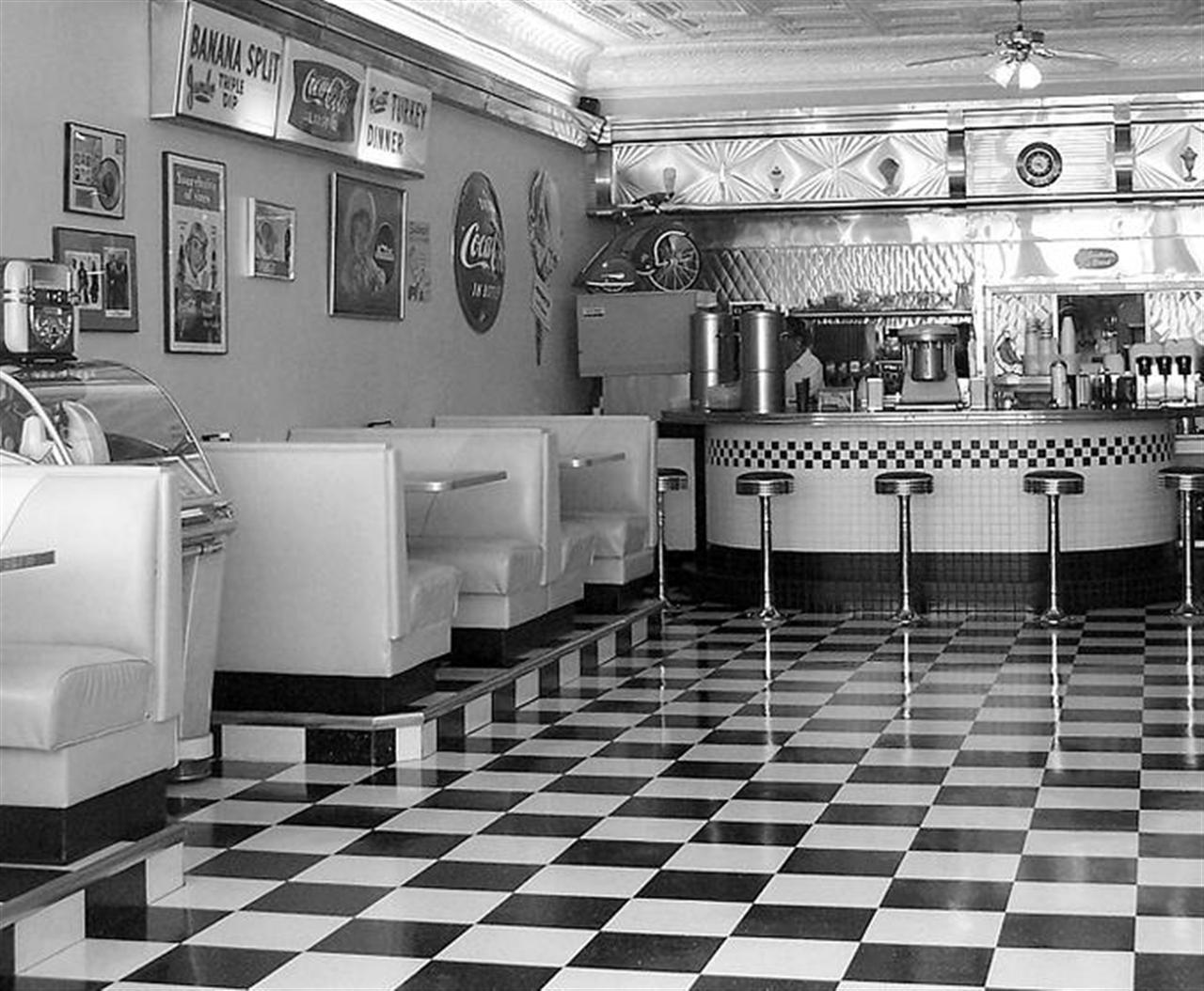 1280x1054 American Diner Wallpaper