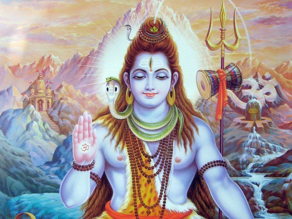 Hình nền HD 1024x768 Chúa Shiva
