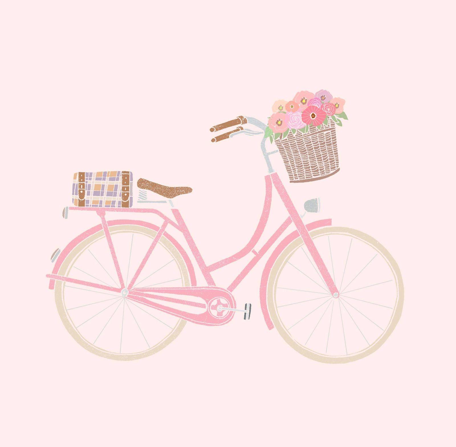 cute pink bike