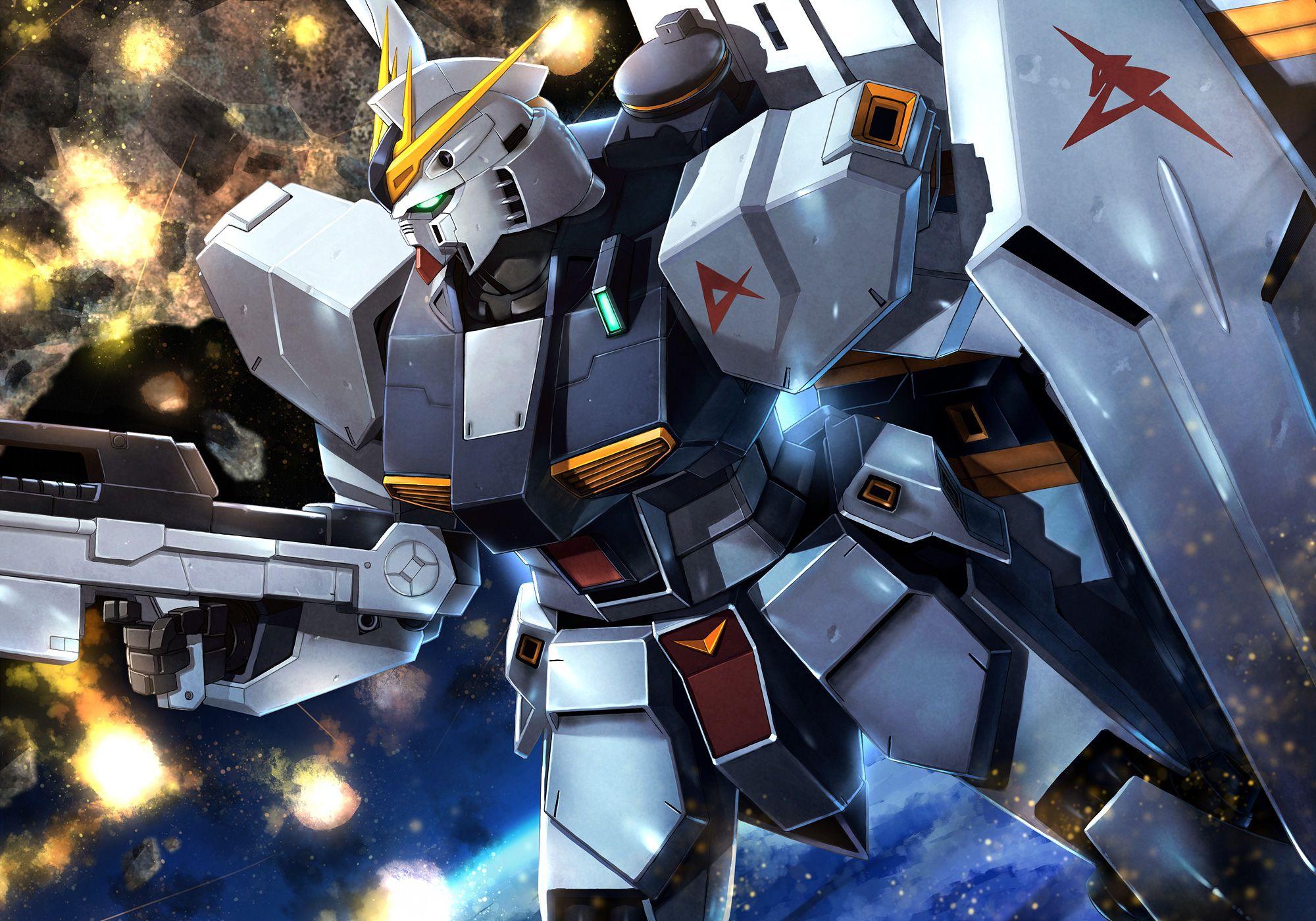 2000x1400 Mobile Suit Gundam, Robot, Anime, Gundam, Nu Gundam