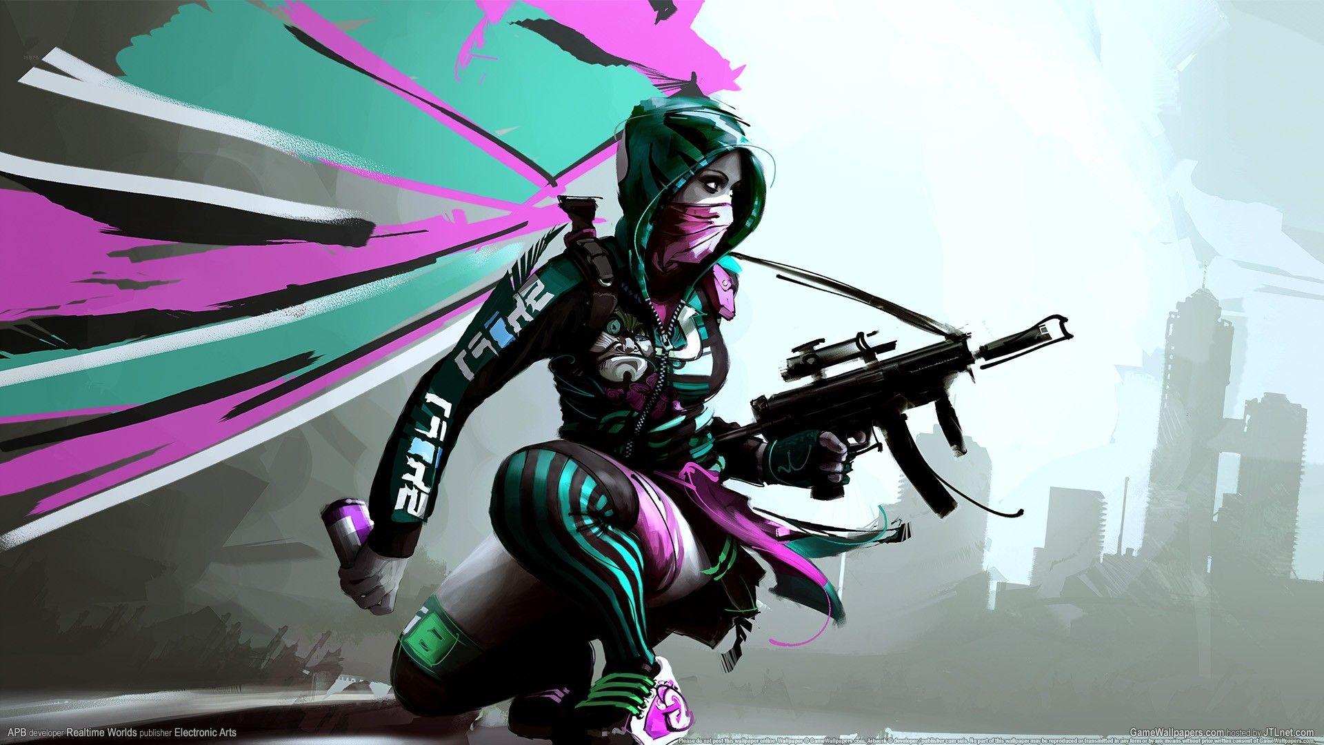 1920x1080 Anime Assassin Wallpaper