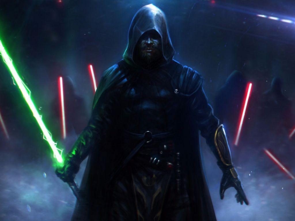 1024x768 Lightsaber 4K wallpaper for your desktop or mobile screen free and easy to download