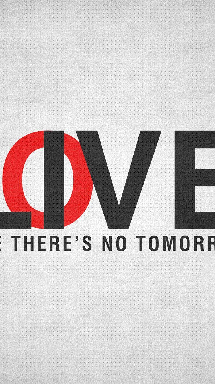 750x1334 HD Typography iPhone Wallpaper